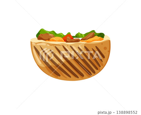 Pita Bread with Filling 138898552