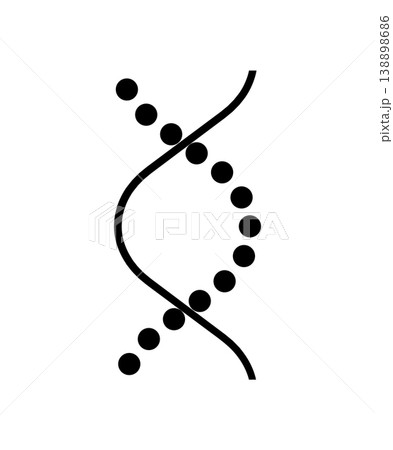 DNA Helix Icon DNA Helix Icon 138898686