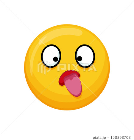 Cross Eyed Tongue Out Emoticon Cross Eyed Tongue Out Emoticon 138898708