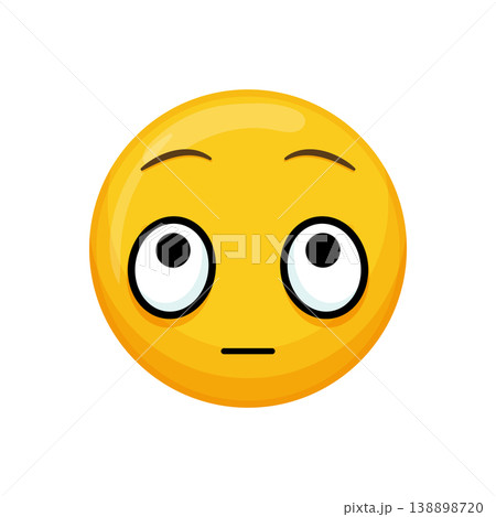 Annoyed Expression Emoticon 138898720