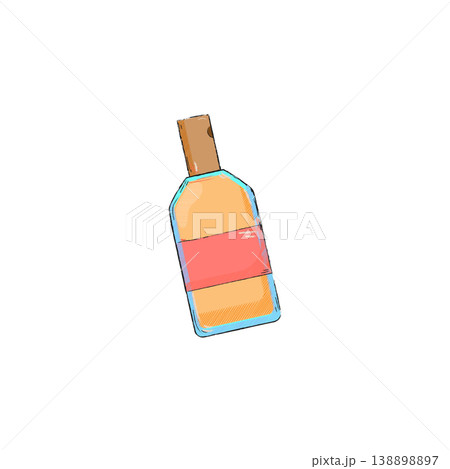 Massage Oil Bottle 138898897