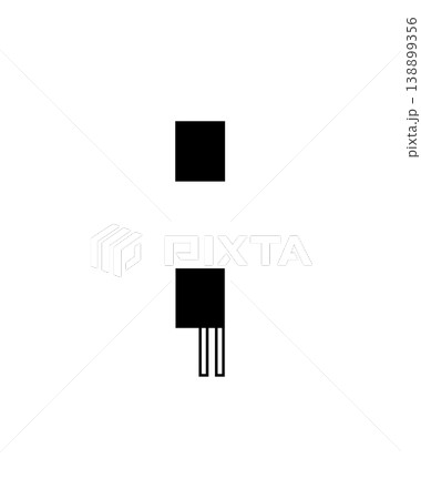 Stylized Linear Semicolon Punctuation Icon 138899356