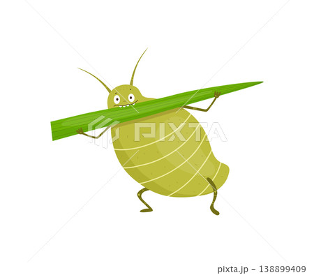 Aphid Eating a Blade of Grass 138899409