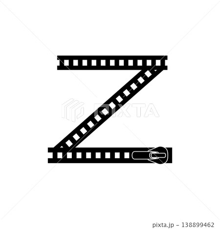 Letter Z from Zipper Letter Z from Zipper 138899462