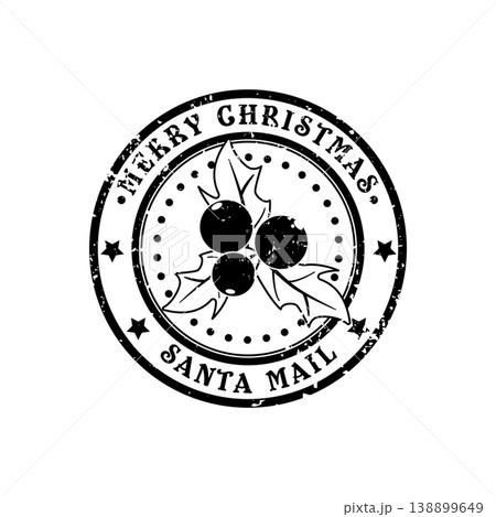 Holly Berry Emblem 138899649