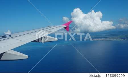 飛行機から見た風景 138899999