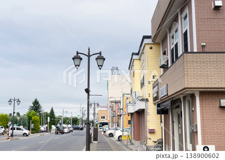 日本最北のアメリカタウン・青森県 三沢市の街並み 日本最北のアメリカタウン・青森県 三沢市の街並み 138900602