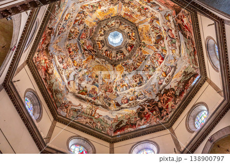 cupola dome of the cathedral, Florence, Italy cupola dome of the cathedral, Florence, Italy 138900797