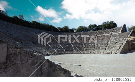 Theatre of Epidaurus, Peloponnese, Greece Theatre of Epidaurus, Peloponnese, Greece 138901553