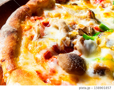 美味しそうなピザ 美味しそうなピザ 138901857