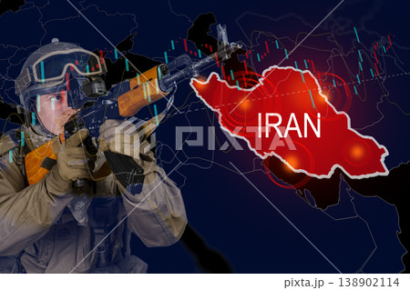 Conflict between Iran and the USA with military presence and oil crisis in 2026 Conflict between Iran and the USA with military presence and oil crisis in 2026 138902114