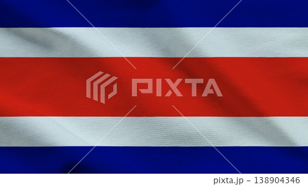 Costa Ricas vibrant flag symbolizes independence and national pride in Central America Costa Ricas vibrant flag symbolizes independence and national pride in Central America 138904346