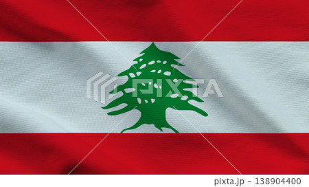 Lebanons flag waving proudly, celebrating independence and sovereignty in a vibrant display of national pride Lebanons flag waving proudly, celebrating independence and sovereignty in a vibrant display of national pride 138904400
