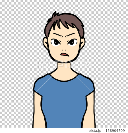 煩人的短髮女人 138904709