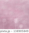 くすみピンクのテクスチャ背景　ナチュラルなグラデーション　正方形型背景素材 138905849