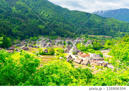 世界遺産 白川郷 世界遺産 白川郷 138906304