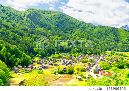世界遺産 白川郷 世界遺産 白川郷 138906306