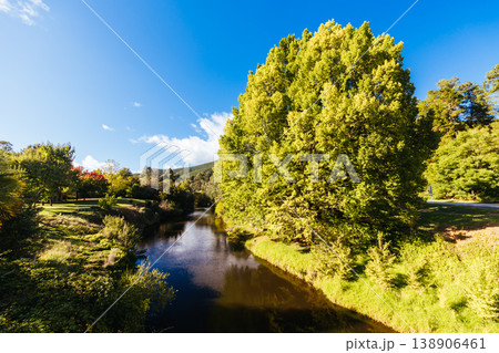 Township of Porepunkah in Australia Township of Porepunkah in Australia 138906461
