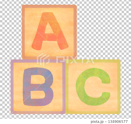ABC積木圖示 ABC積木圖示 138906577