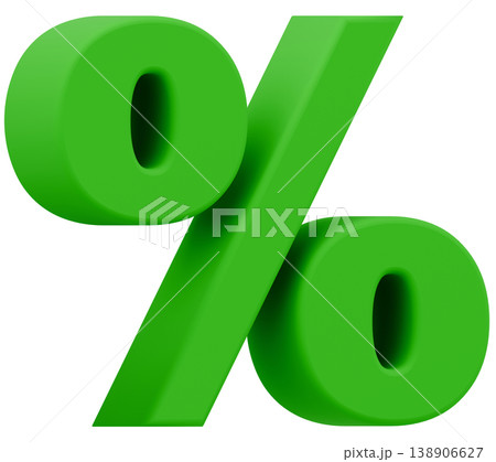 3D素材_%_緑 138906627