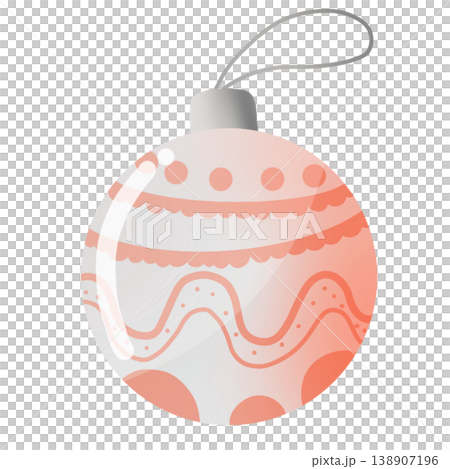 isolated object of ball and necklace symbol 138907196