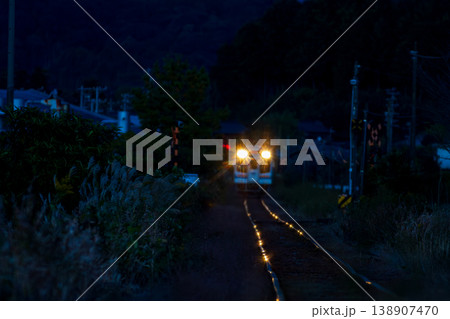 静岡県袋井市川会　天竜浜名湖鉄道と沿線の風景 138907470