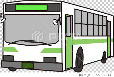 Public bus illustration 138907933
