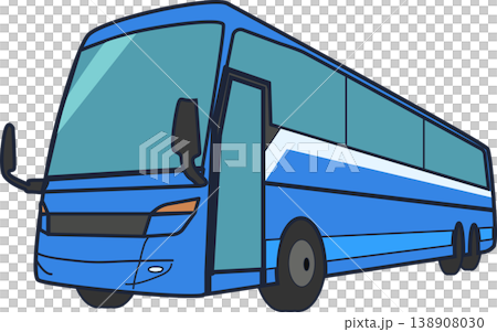 Highway buses, charter buses, large tour buses 138908030
