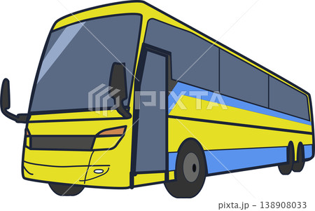 高速バス_貸切バス_大型観光バス 138908033