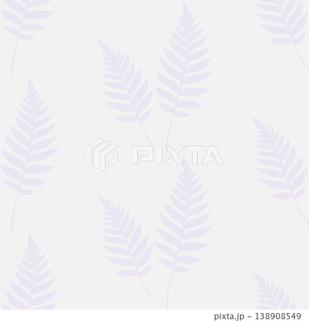 Minimal Leaf Pattern Soft Botanical Seamless Minimal Leaf Pattern Soft Botanical Seamless 138908549