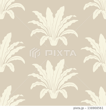 Botanical Plant Pattern Organic Minimal Design Botanical Plant Pattern Organic Minimal Design 138908561