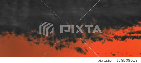 Sky orange sunset dark clouds nature evening red cloud landscape black beautiful summer background Sky orange sunset dark clouds nature evening red cloud landscape black beautiful summer background 138908618