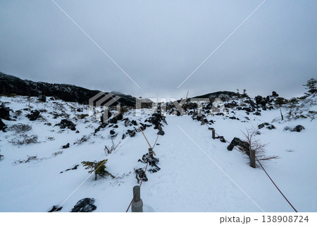 雪山の八ヶ岳、北横岳 138908724