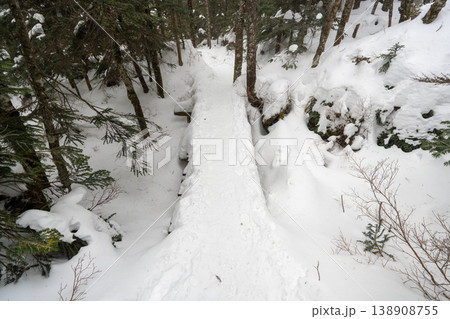 雪山の八ヶ岳、北横岳 138908755