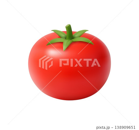 3d Fresh Red Tomato 3d Fresh Red Tomato 138909651