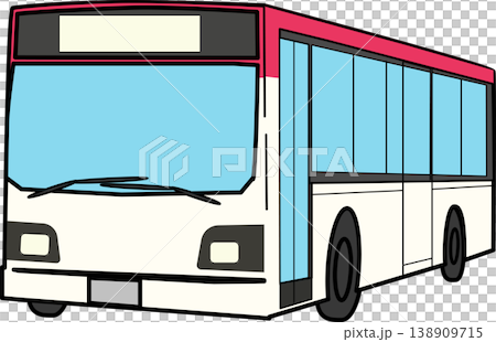 Public transportation - Illustration of a route bus 138909715