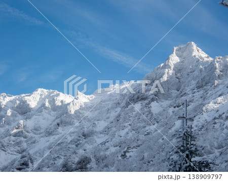雪山の八ヶ岳、赤岳 雪山の八ヶ岳、赤岳 138909797