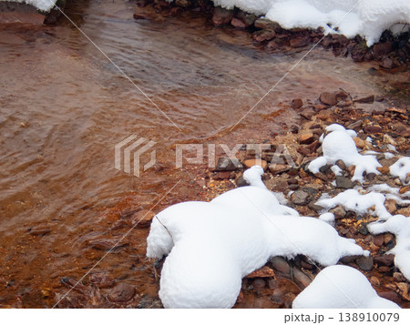 雪山の八ヶ岳、赤岳 138910079