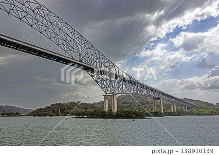 Bridge of the Americas close view Panama Canal Bridge of the Americas close view Panama Canal 138910139