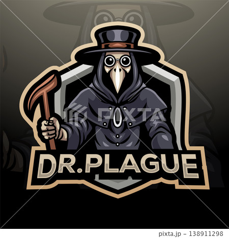 Doctor plague esport mascot logo design Doctor plague esport mascot logo design 138911298