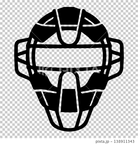 black silhouette of a soccer player 138911343