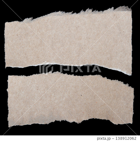 Ripped paper strips 138912062