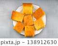 Delicious Sliced Homemade Golden Cornbread Served On A Plate Rustic Style Healthy Cornbread Slices 138912630