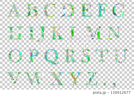 Letter 6 Alphabet Uppercase Marble 1 138912677