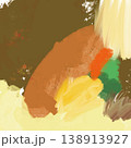 手描きの抽象背景素材_正方形 138913927