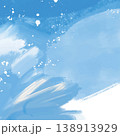 手描きの抽象背景素材_正方形 138913929