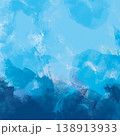 手描きの抽象背景素材_正方形 138913933