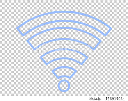 Wi-Fi Simple Blue Wi-Fi Simple Blue 138914084