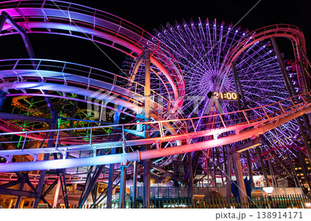 夜景　～神奈川・コスモスクエア・1～ 138914171