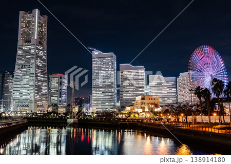 夜景 ~神奈川・万国橋・2~ 夜景 ~神奈川・万国橋・2~ 138914180